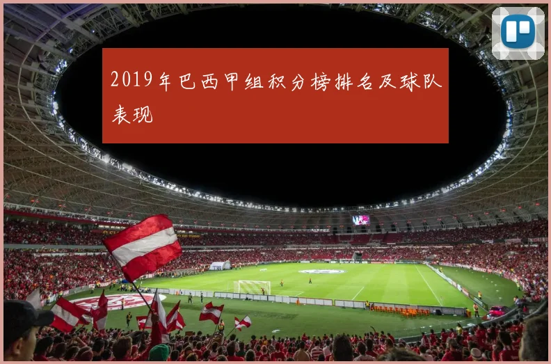 2019年巴西甲组积分榜排名及球队表现